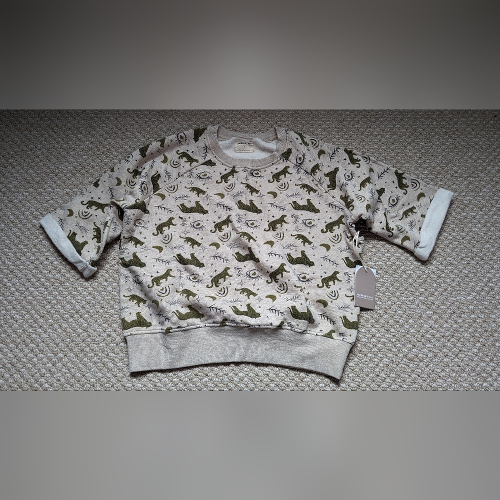 Jackson Rowe Stevie Fleece - Wild Cat Print